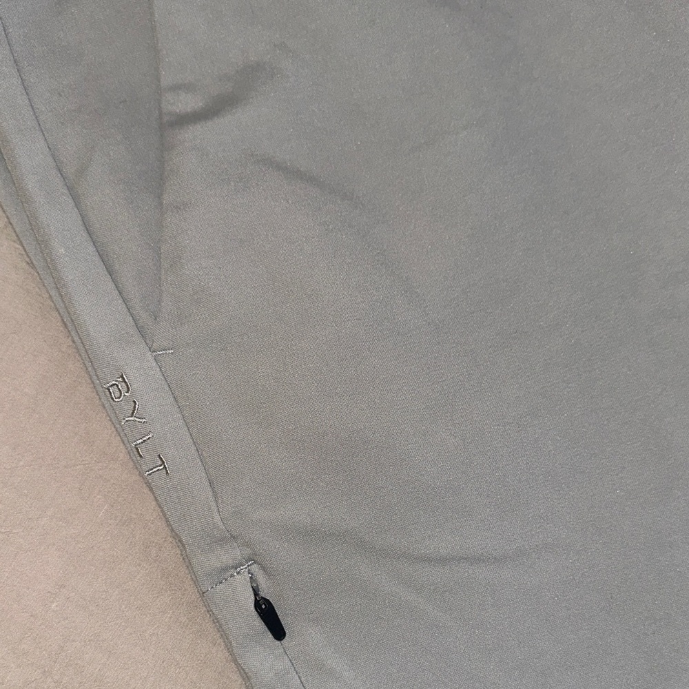 BYLT Basics Light Gray Chino Pants - Picture 4 of 10